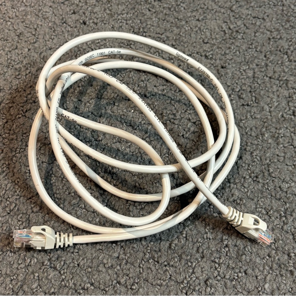 Gigaware E129760-C 24AWG Ethernet Cable Cord